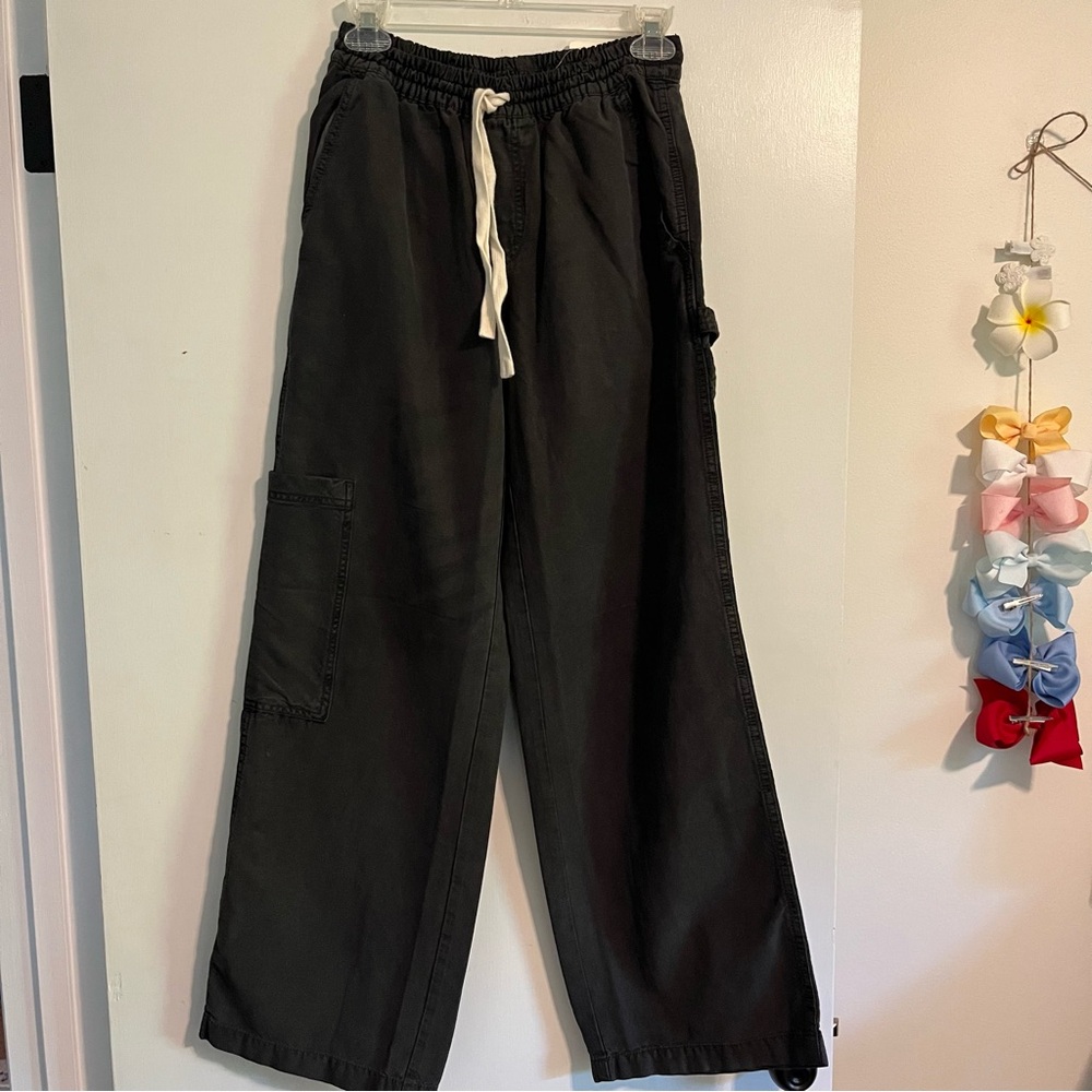 Aerie Wide Leg Cargo Pant